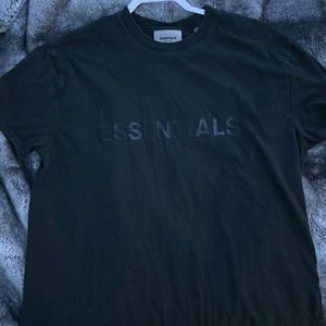 Essentials black tee size XS